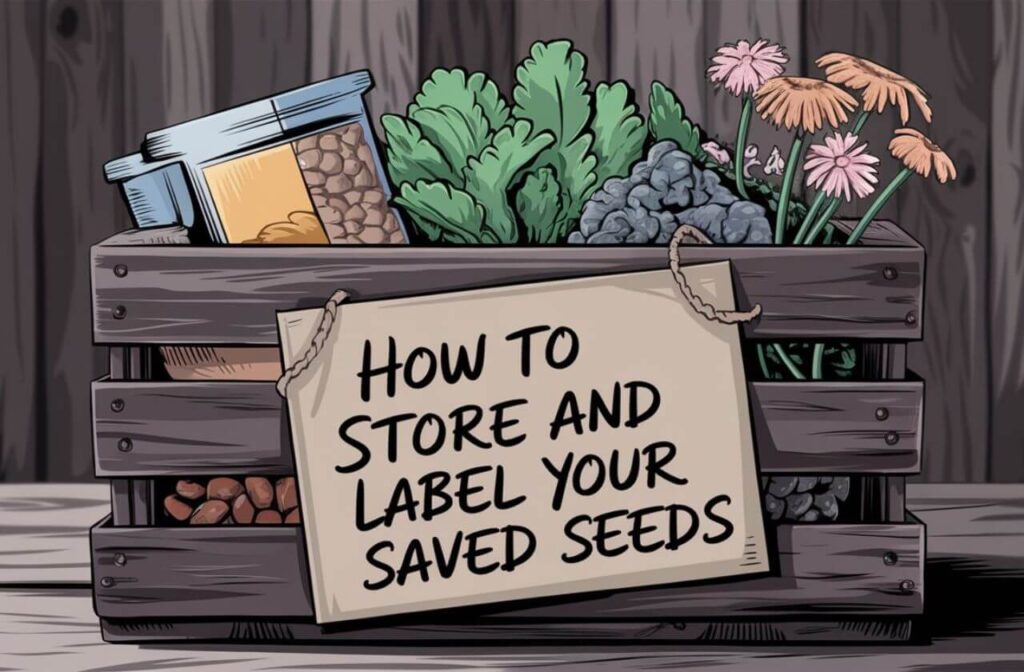 Store and Label Your Saved Seeds