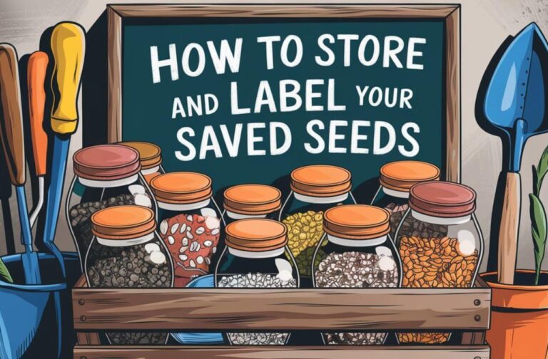 How To Store And Label Saved Seeds