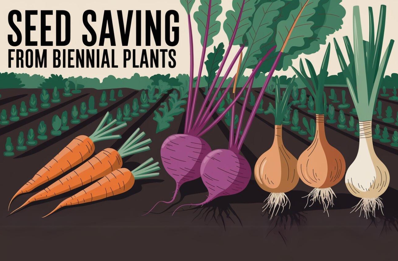 Seed Saving From Biennial Plants: Carrots, Beets, and Onions